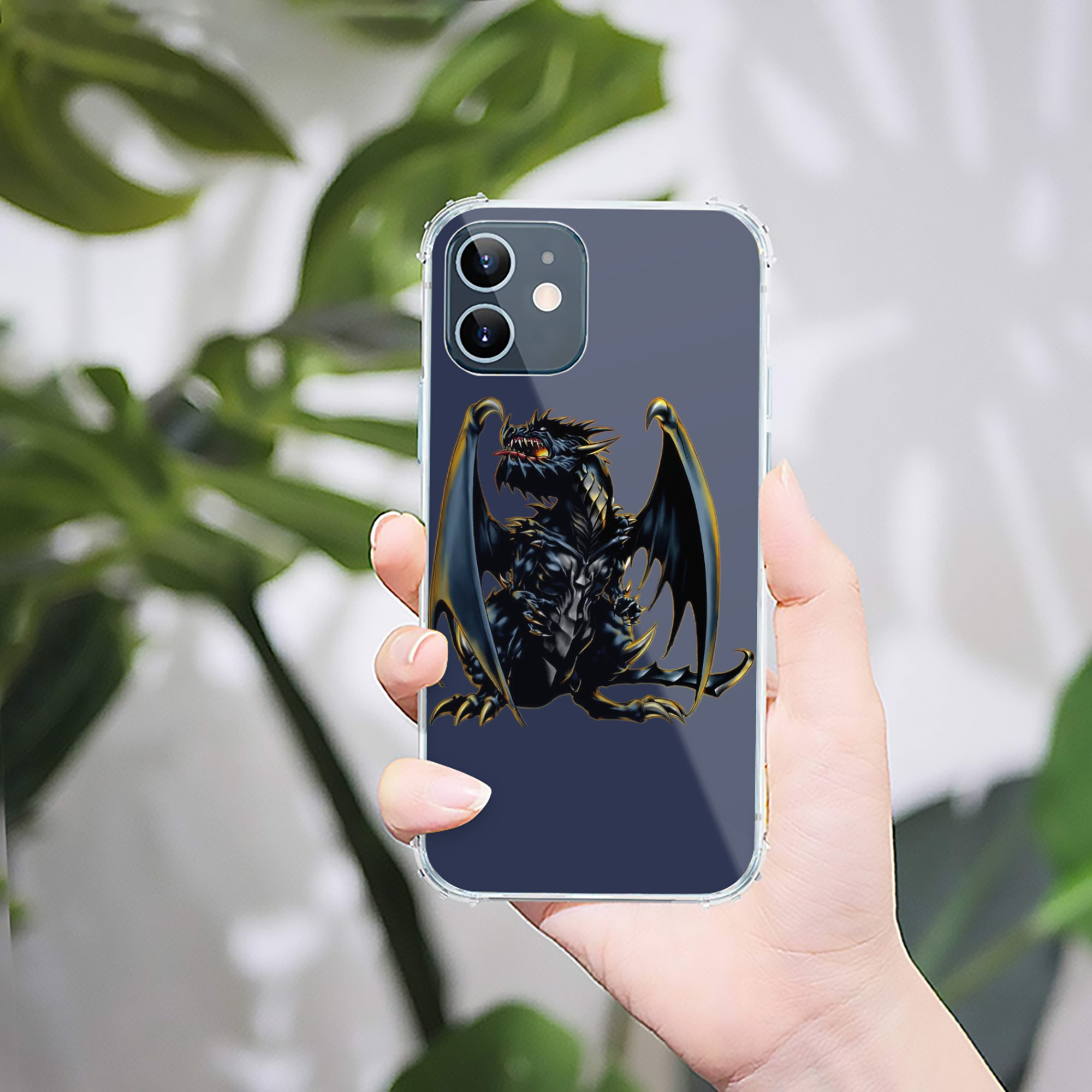 （画像用） 遊☆戯☆王 Yu-Gi-Oh! 【iPhone 12シリーズ対応】透明スマホケース（クリアソフトケース）